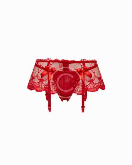 Culotte et mini-jupe rouges