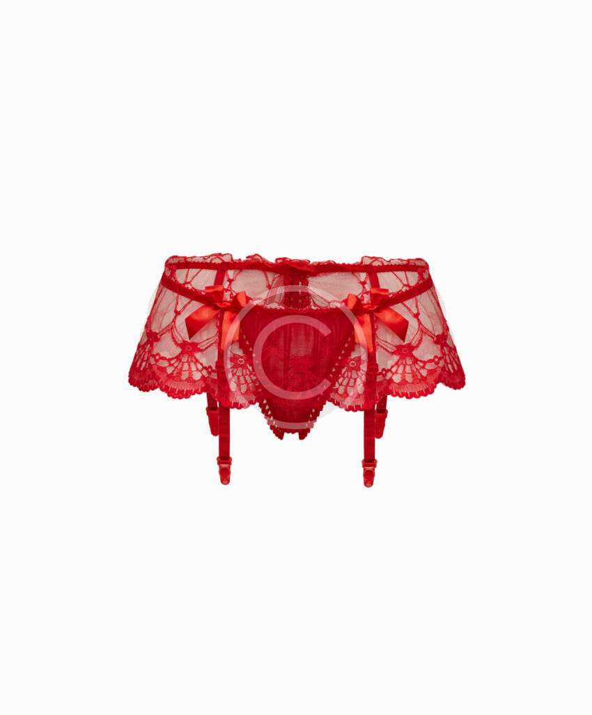 Culotte et mini-jupe rouges